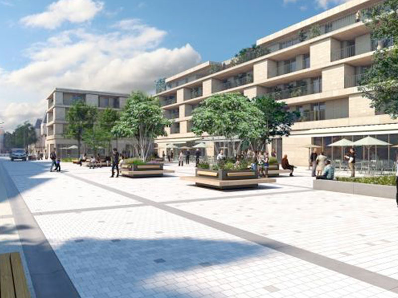 OPC pour l'aménagement de la place du marché à Antony OPC pour l'aménagement de la place du marché à Antony