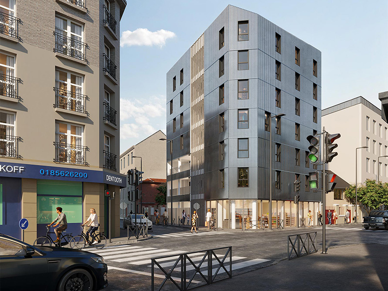 OPC pour la construction de 17 logements coopératifs et 2 locaux d’activité à Paris 20 pour Cooplmmo OPC pour la construction de 17 logements coopératifs et 2 locaux d’activité à Paris 20 pour Cooplmmo