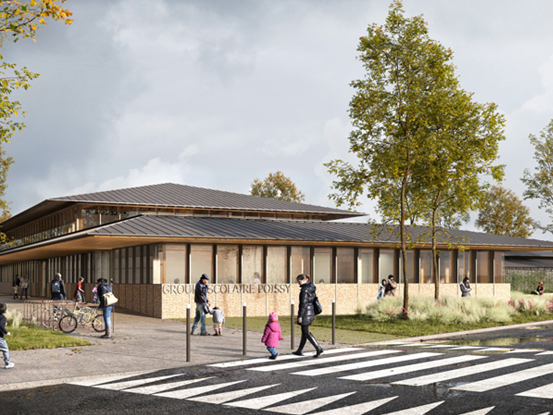 OPC Etudes et Travaux pour la construction du groupe scolaire de la ZAC Rouget de Lisle à Poissy OPC Etudes et Travaux pour la construction du groupe scolaire de la ZAC Rouget de Lisle à Poissy