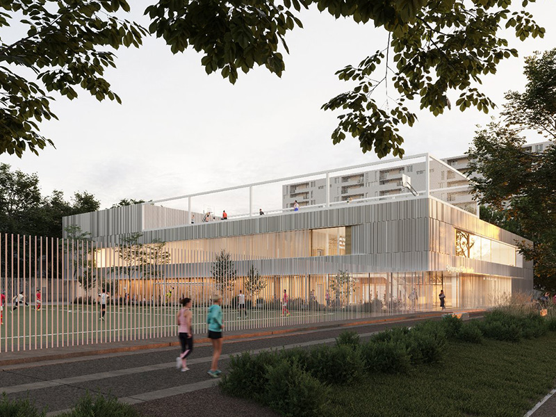 OPC pour la construction du gymnase d’Orgemont à Epinay-sur-Seine OPC pour la construction du gymnase d’Orgemont à Epinay-sur-Seine